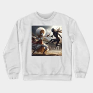 African warrior goddess Crewneck Sweatshirt